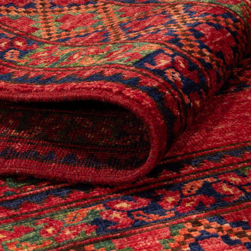 Afghansk teppe - 148 x 103 cm - rød