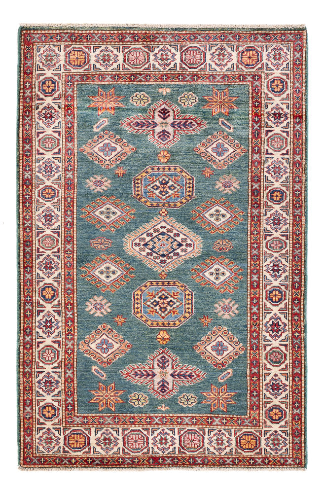 Ziegler Teppe - Kazak - 154 x 102 cm - grønn