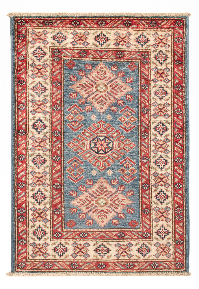 Ziegler Teppe - Kazak - Royal - 93 x 63 cm - lyseblå