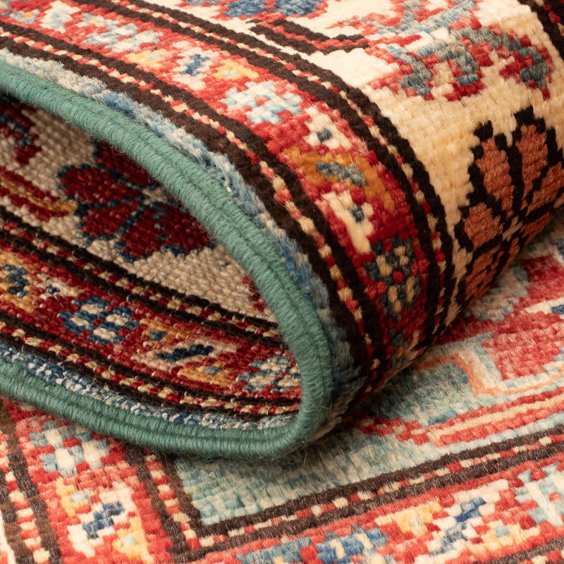 Ziegler Teppe - Kazak - Royal - 91 x 59 cm - lysegrønn