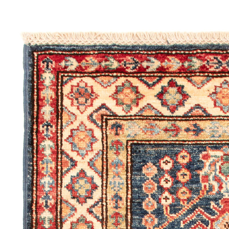 Ziegler Teppe - Kazak - Royal - 95 x 60 cm - bensinblå