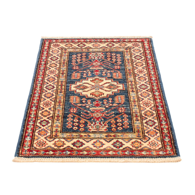 Ziegler Teppe - Kazak - Royal - 95 x 60 cm - bensinblå