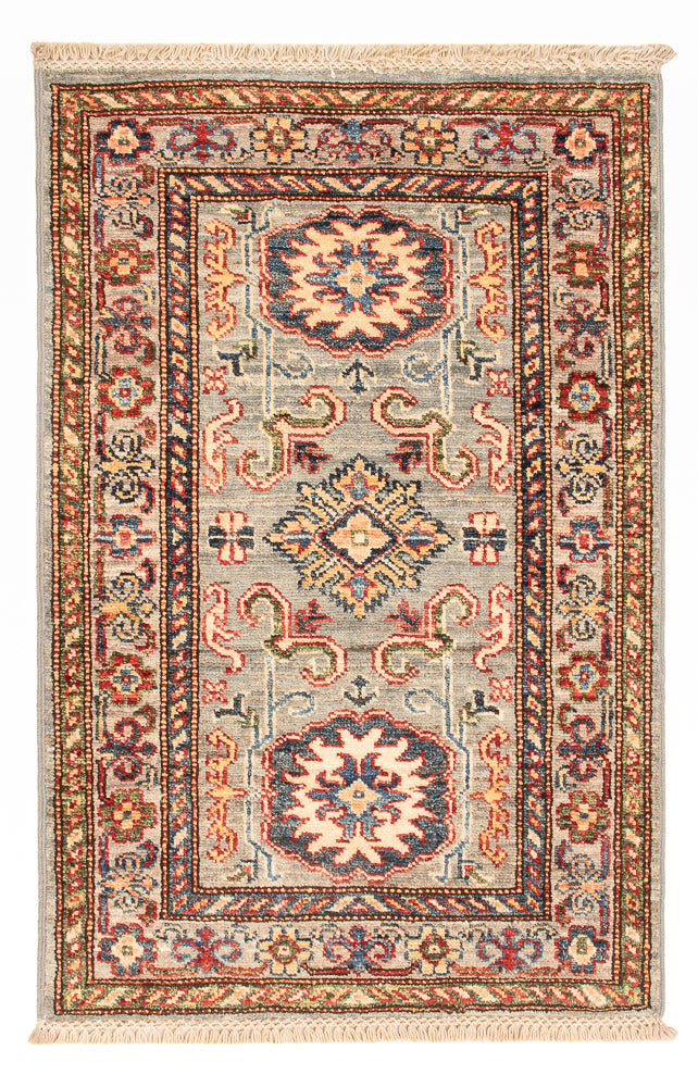 Ziegler Teppe - Kazak - Royal - 88 x 56 cm - lysegrønn