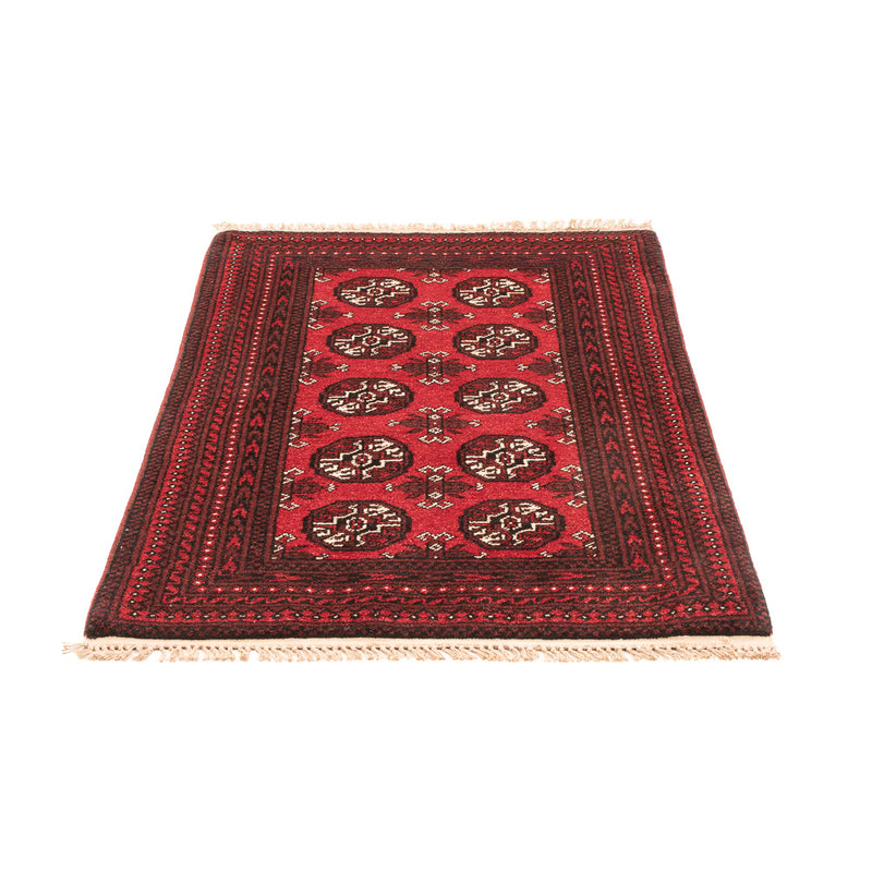 Afghansk teppe - Filpa - 120 x 77 cm - rød