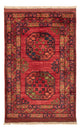 Afghansk teppe - 125 x 82 cm - rød