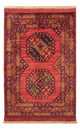 Afghansk teppe - 121 x 81 cm - rød