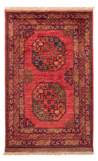 Afghansk teppe - 126 x 82 cm - rød – product image