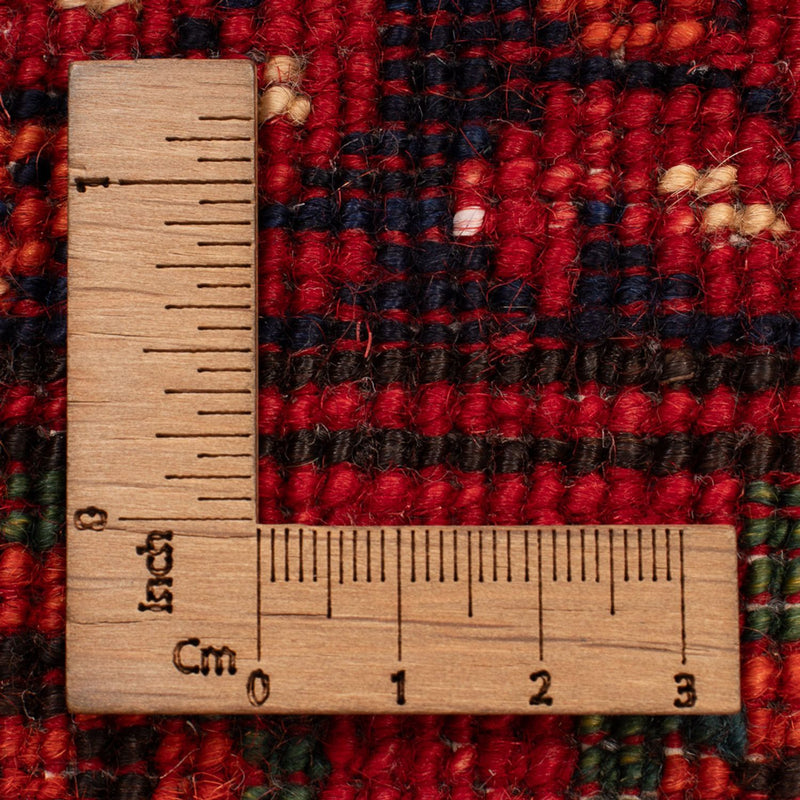 Afghansk teppe - 126 x 82 cm - rød