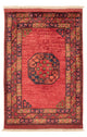 Afghansk teppe - 123 x 83 cm - rød