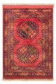 Afghansk teppe - 115 x 84 cm - rød