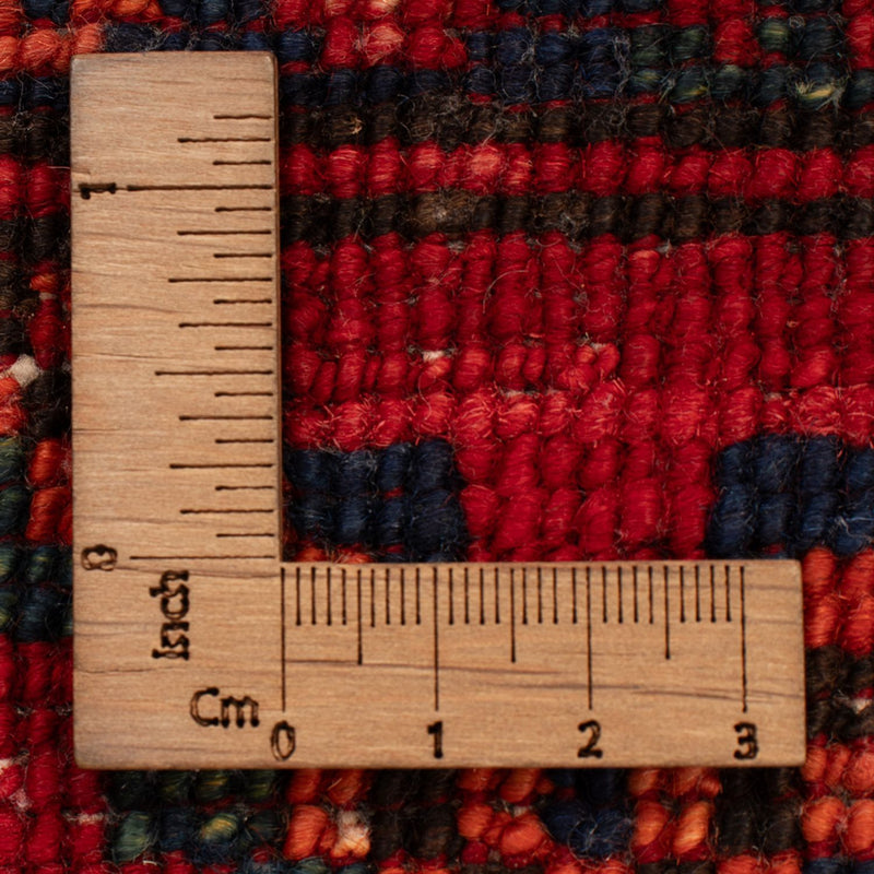 Afghansk teppe - 138 x 86 cm - rød