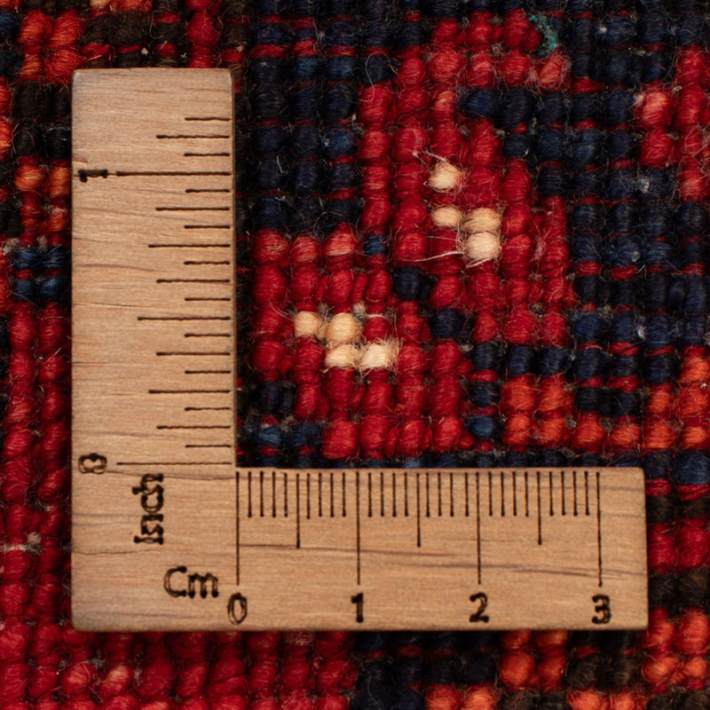 Afghansk teppe - 127 x 85 cm - rød