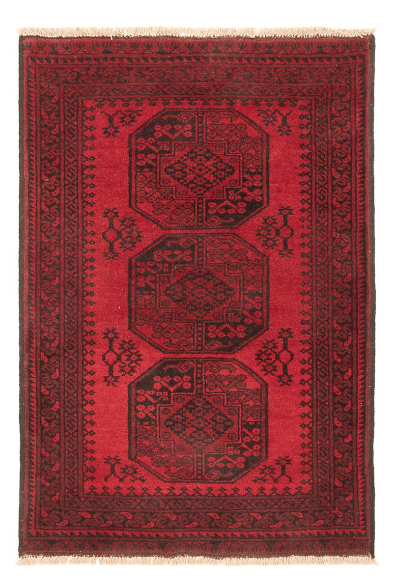 Afghansk teppe - Filpa - 120 x 80 cm - rød