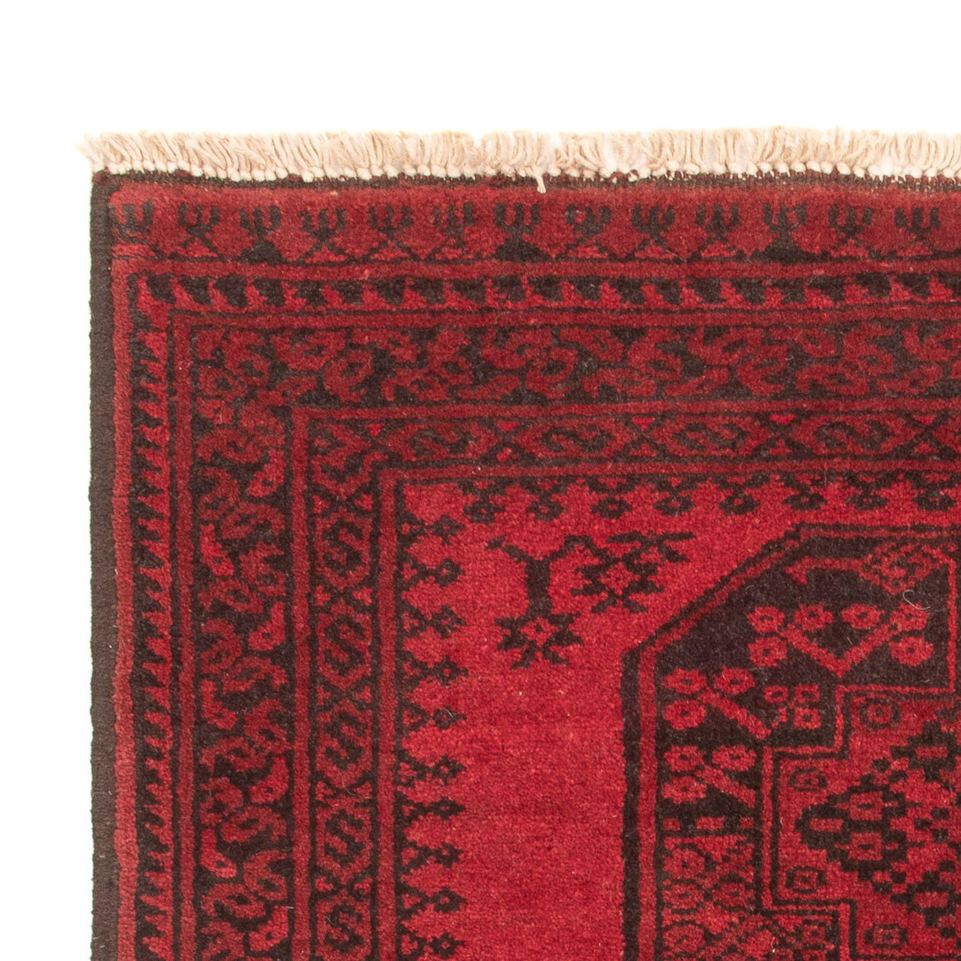 Afghansk teppe - Filpa - 120 x 80 cm - rød