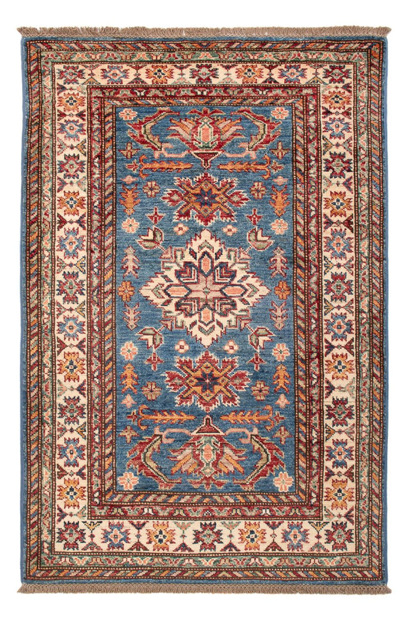 Ziegler Teppe - Kazak - Royal - 129 x 84 cm - blå