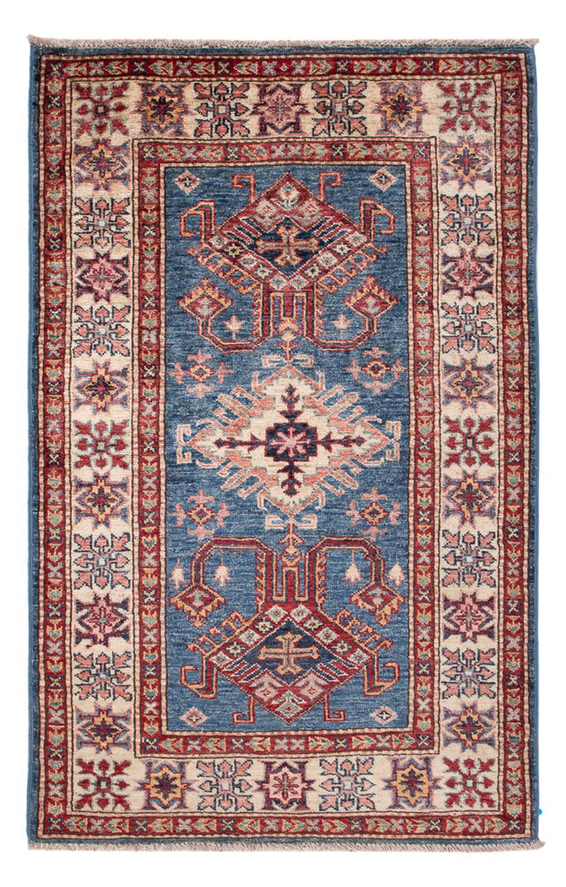 Ziegler Teppe - Kazak - Royal - 125 x 82 cm - blå