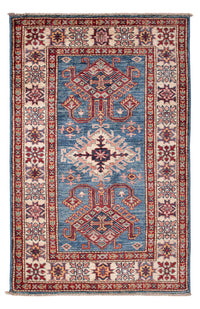 Ziegler Teppe - Kazak - Royal - 125 x 83 cm - blå – product image