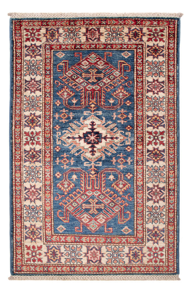 Ziegler Teppe - Kazak - Royal - 118 x 78 cm - blå