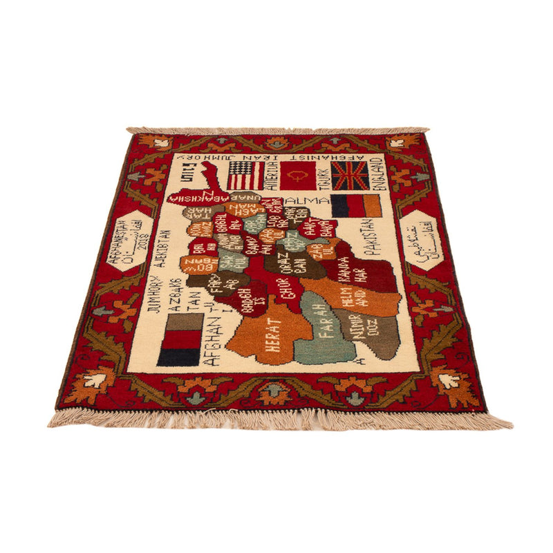 Afghansk teppe 105x68cm - Orientalsk teppe