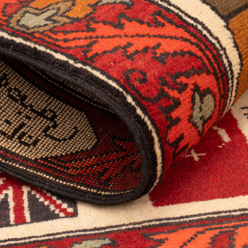 Afghansk teppe - Royal - 110 x 75 cm - flerfarget
