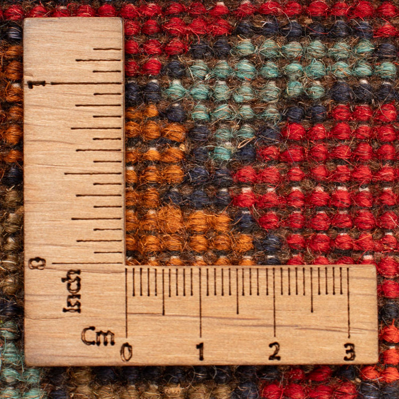 Afghansk teppe - Royal - 110 x 75 cm - flerfarget