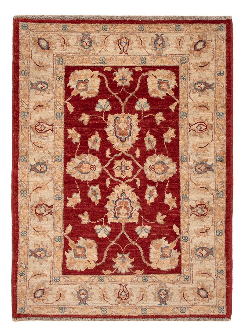 Ziegler Teppe - 101 x 75 cm - bordeaux rød