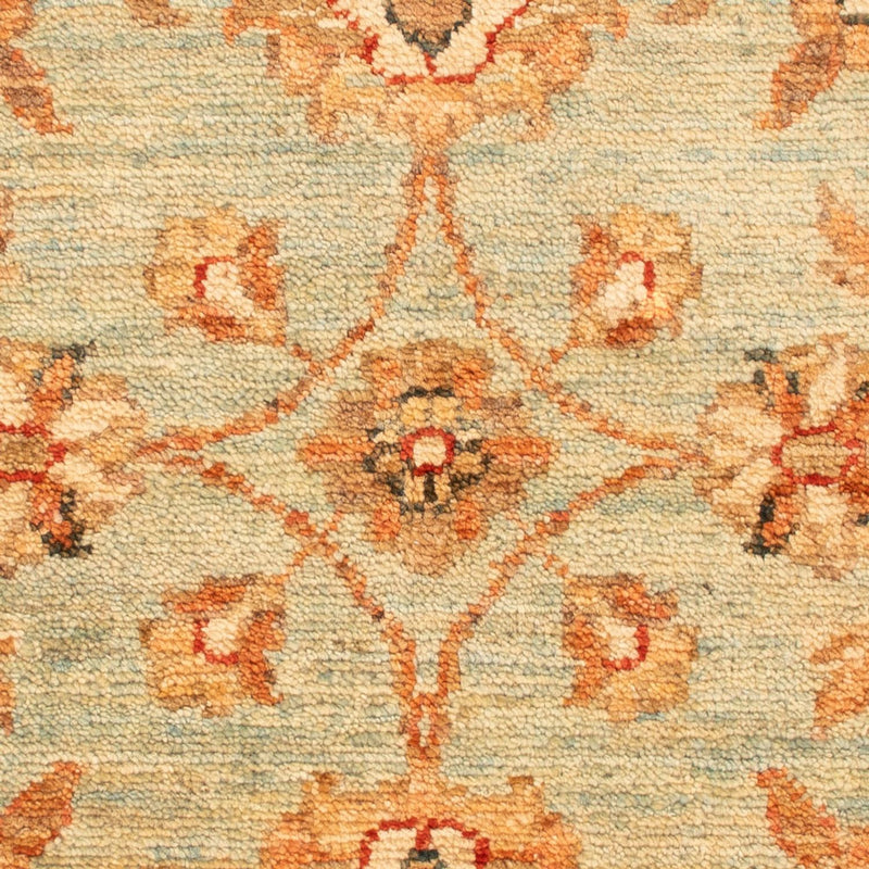 Ziegler Teppe - 66 x 50 cm - turkis