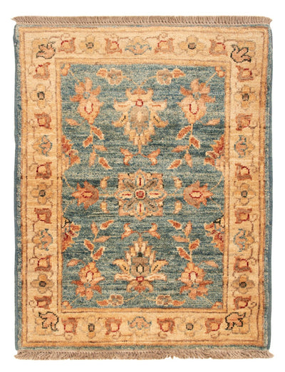 Ziegler Teppe 52x67cm - Orientalsk teppe - turkis
