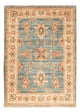 Ziegler Teppe - 72 x 53 cm - turkis