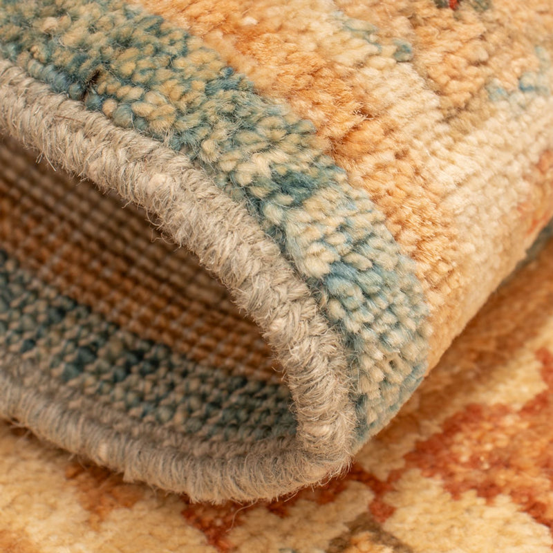 Ziegler Teppe - 73 x 52 cm - turkis