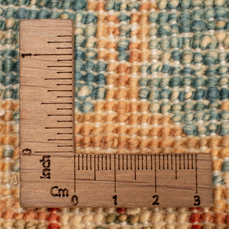 Ziegler Teppe - 73 x 52 cm - turkis