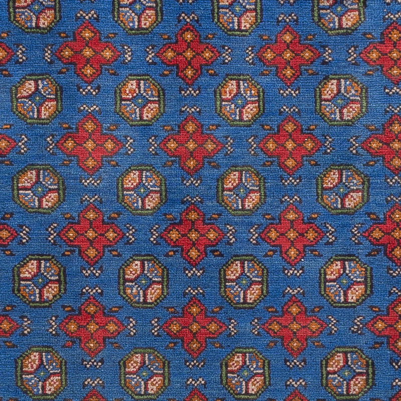 Afghansk teppe - Filpa - 296 x 203 cm - blå