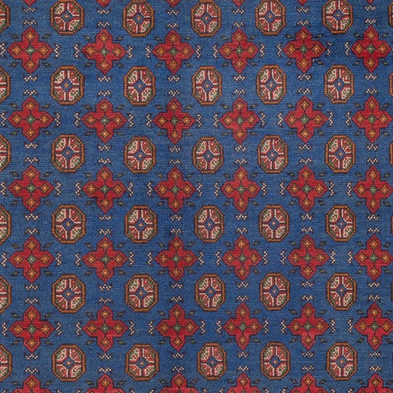 Afghansk teppe - Filpa - 394 x 303 cm - blå