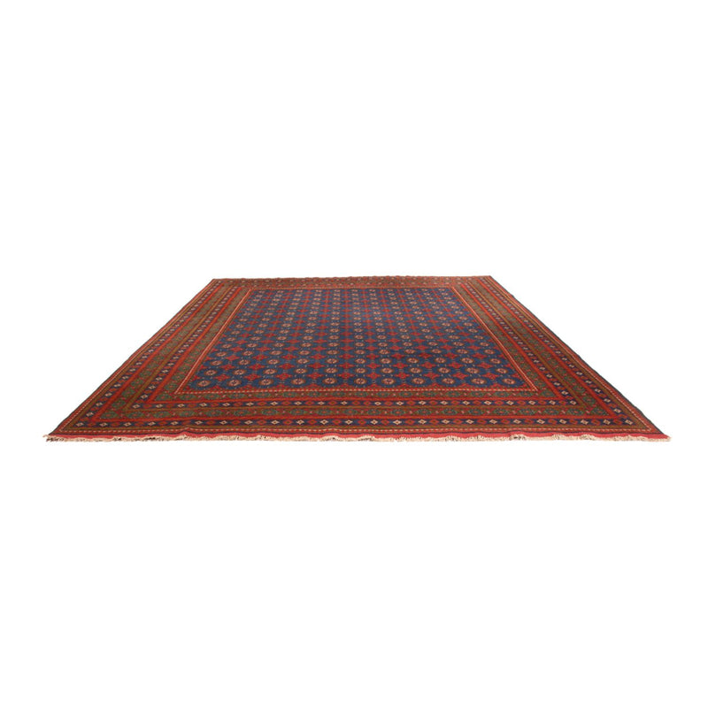 Afghansk teppe - Filpa - 394 x 303 cm - blå