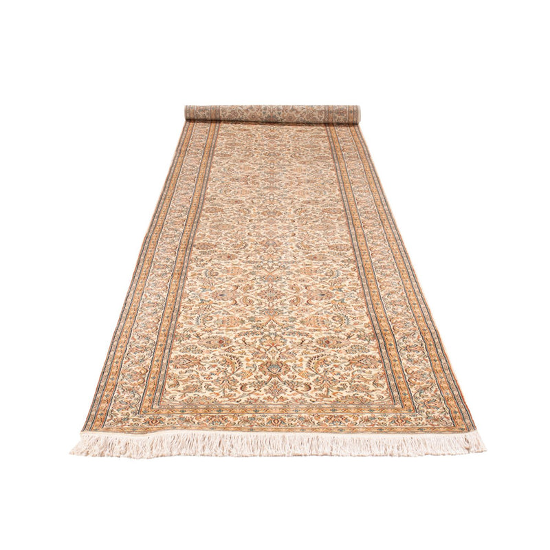 Kashmir silke Teppe 447x98cm - Orientalsk teppe