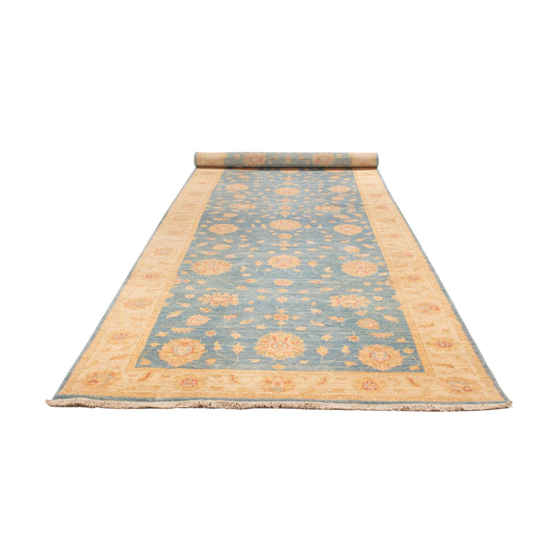 Løper Ziegler Teppe - 485 x 143 cm - lyseblå