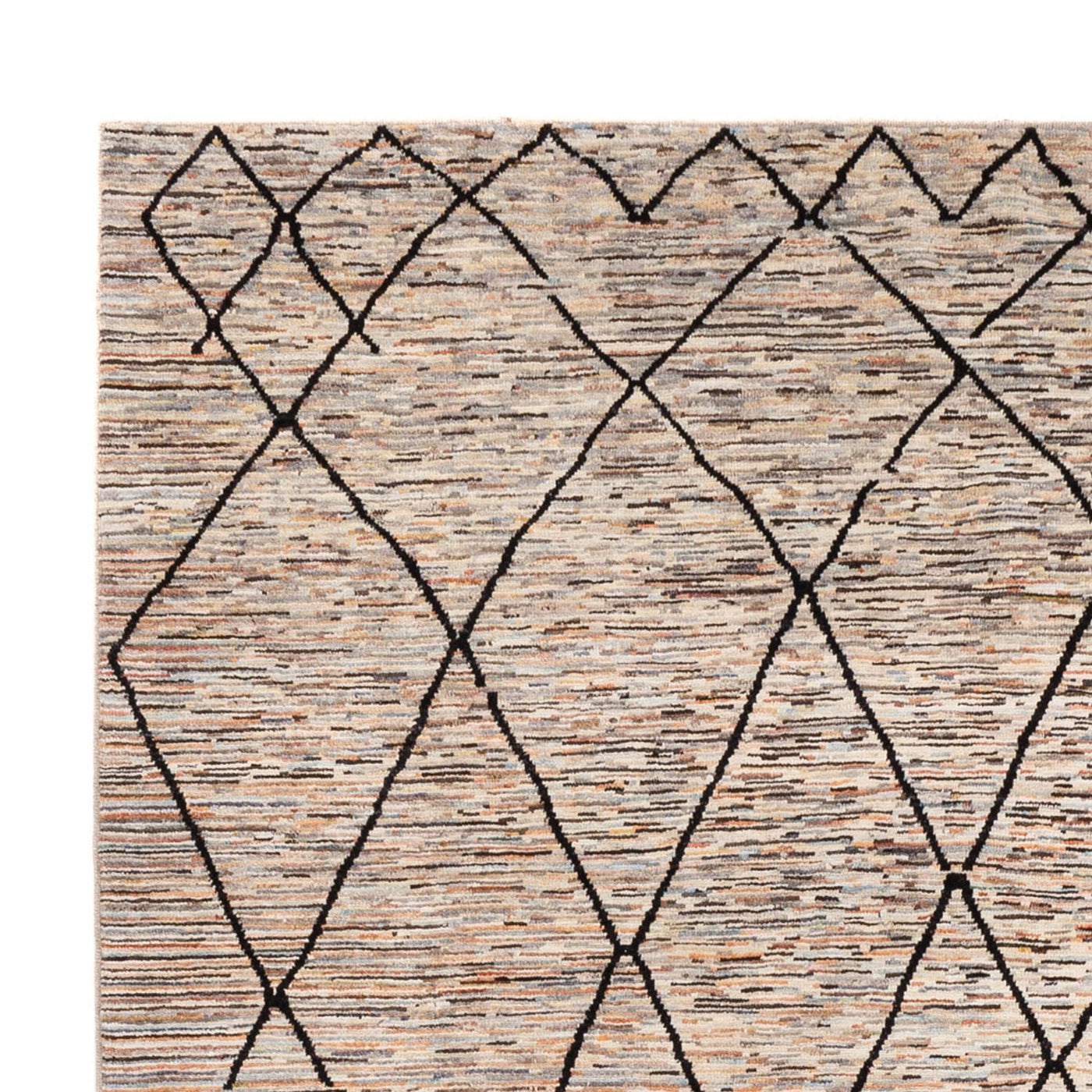 Designer teppe - 284 x 218 cm - mørk beige