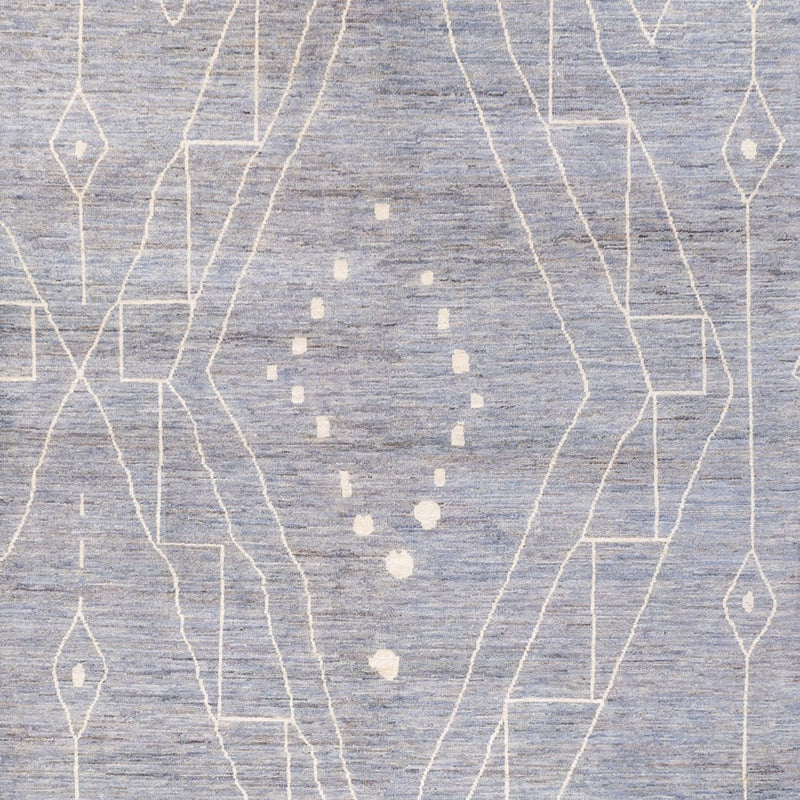 Designer teppe - 410 x 318 cm - grå