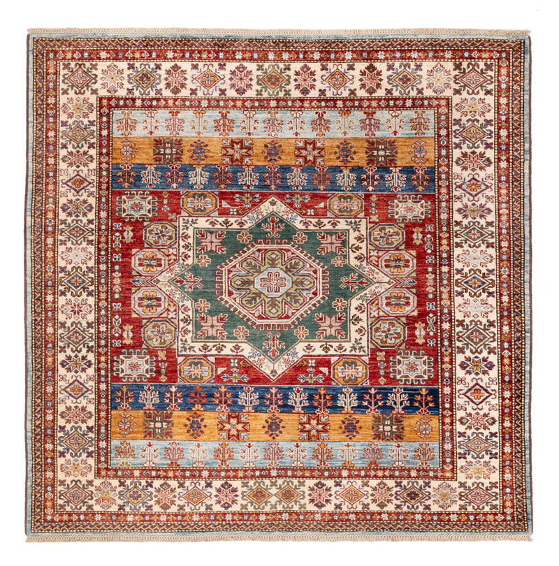 Ziegler Teppe - Kazak square  - 181 x 185 cm - flerfarget