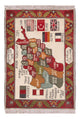 Afghansk teppe 104x71cm - Orientalsk teppe
