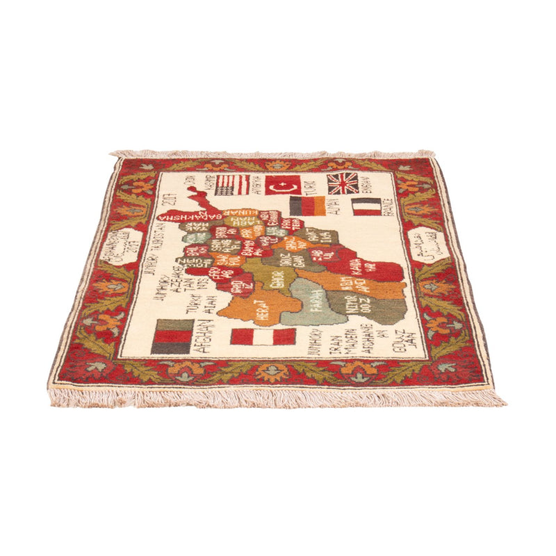 Afghansk teppe 104x71cm - Orientalsk teppe
