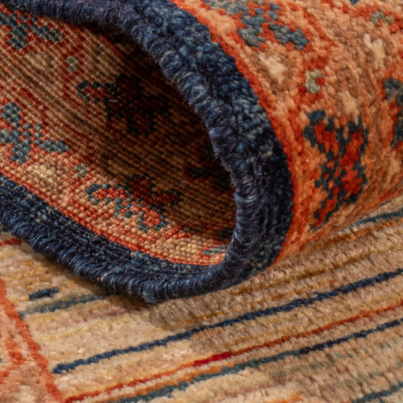 Persisk Gabbeh Teppe 146x55cm - Perserteppich Wollteppich
