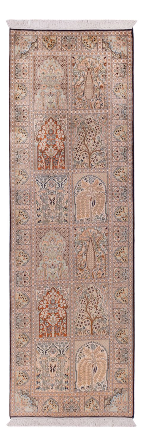 Kashmir silke Teppe 259x79cm - Orientalsk teppe