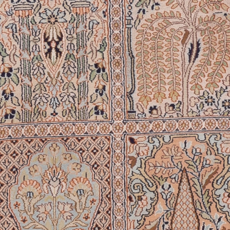 Kashmir silke Teppe 259x79cm - Orientalsk teppe