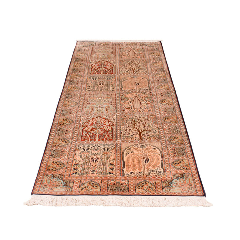 Kashmir silke Teppe 259x79cm - Orientalsk teppe