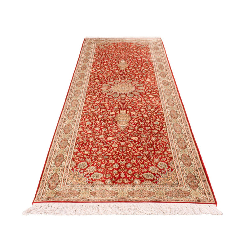 Kashmir silke Teppe 251x79cm - Orientalsk teppe