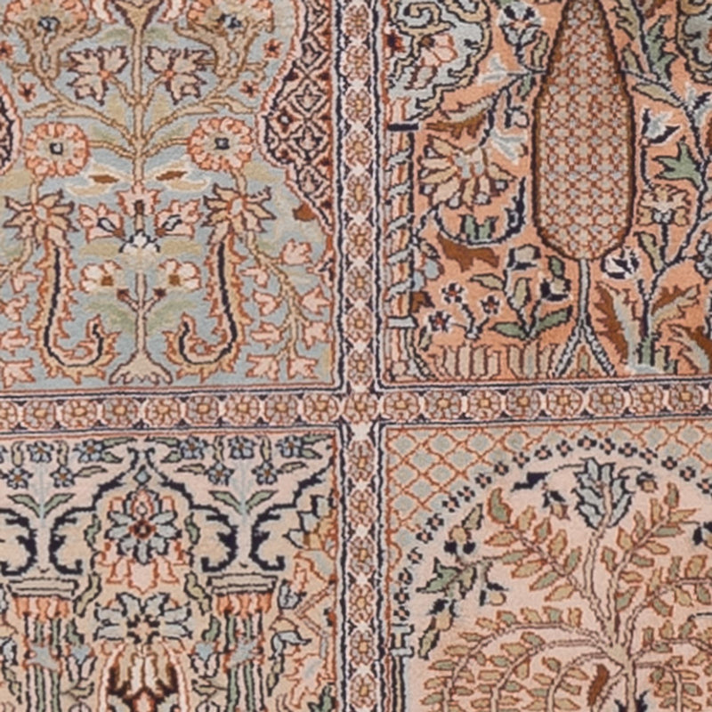 Kashmir silke Teppe 237x79cm - Orientalsk teppe