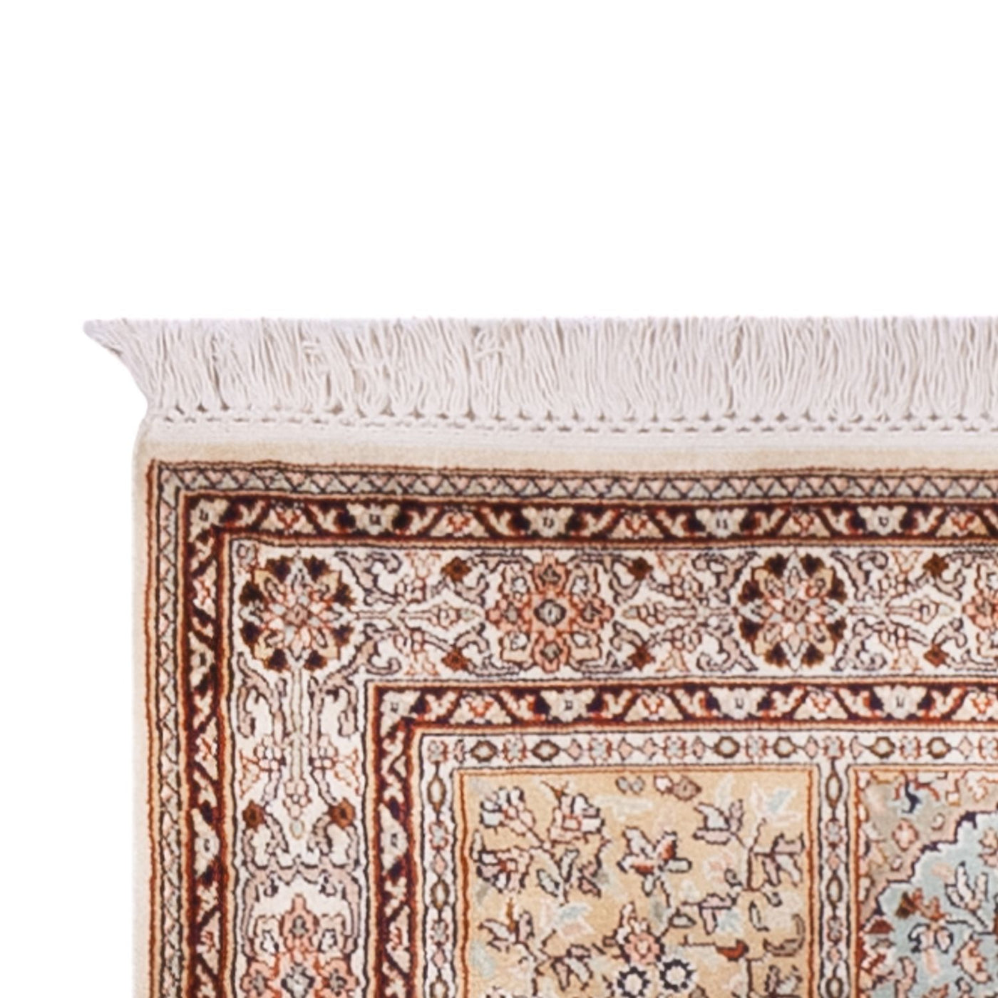 Kashmir silke Teppe 301x79cm - Orientalsk teppe