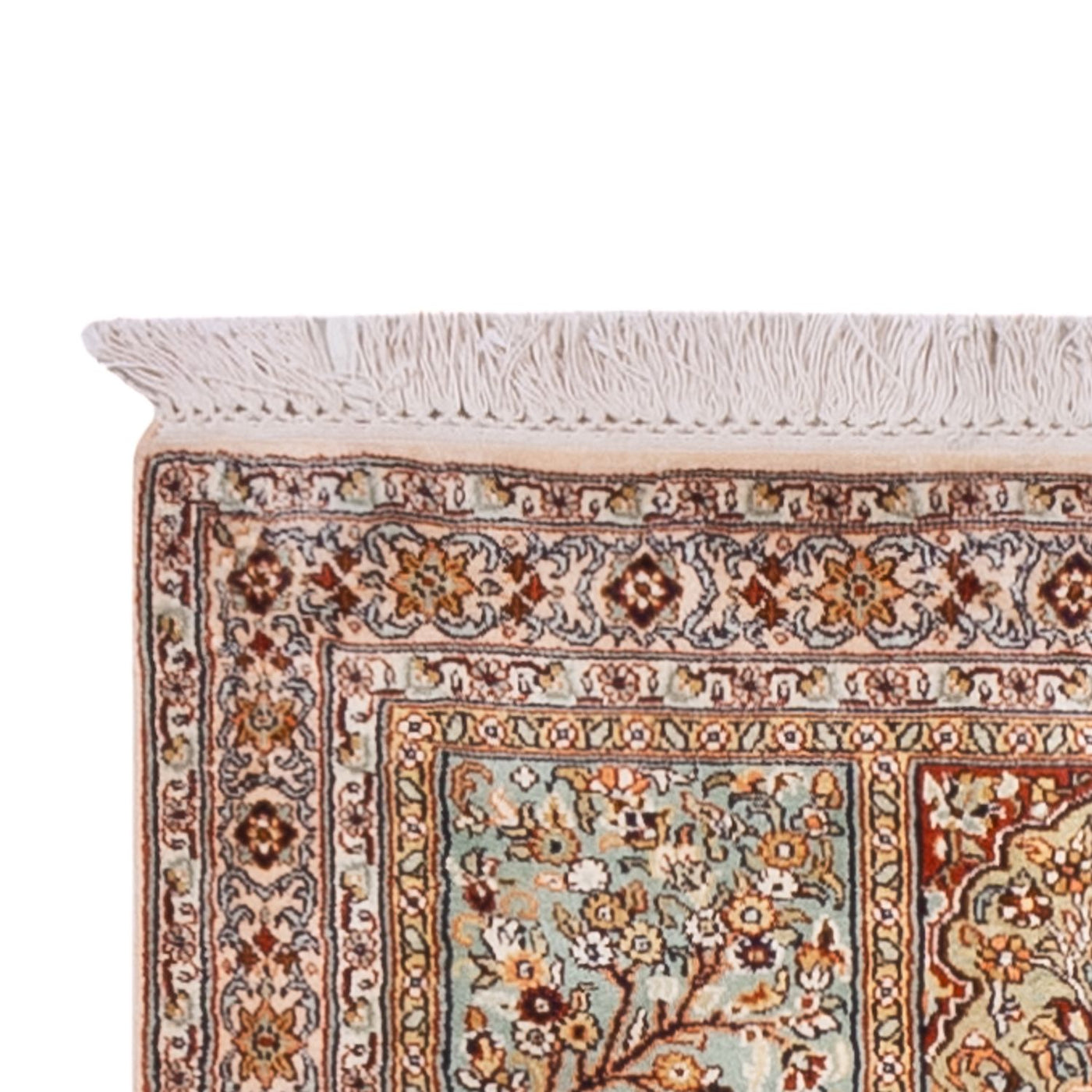 Kashmir silke Teppe 287x80cm - Orientalsk teppe