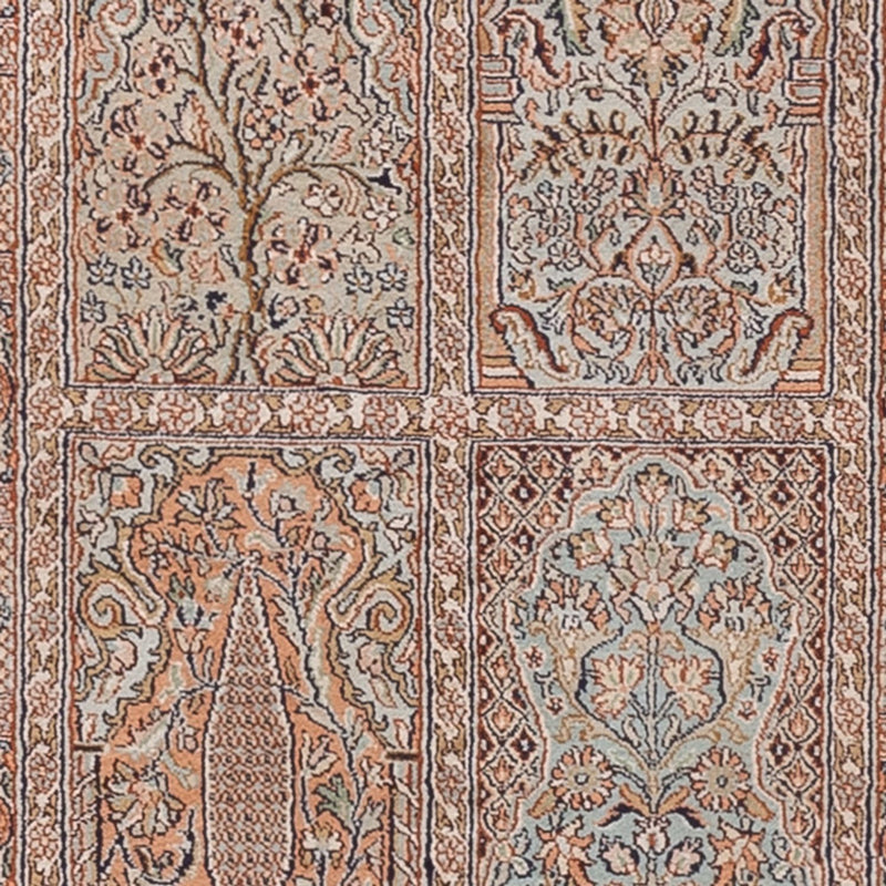Kashmir silke Teppe 296x77cm - Orientalsk teppe